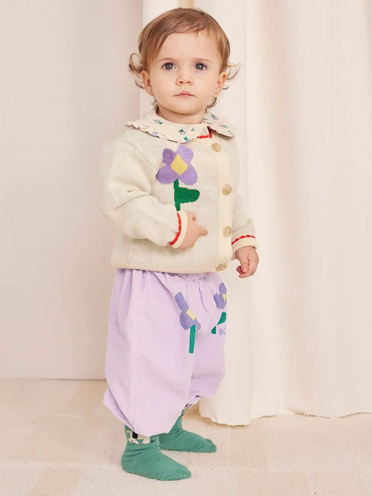 Bobo Choses Baby Pansy Cardigan in Multi