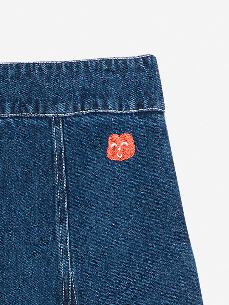 Bobo Choses Flared Skirt in Denim