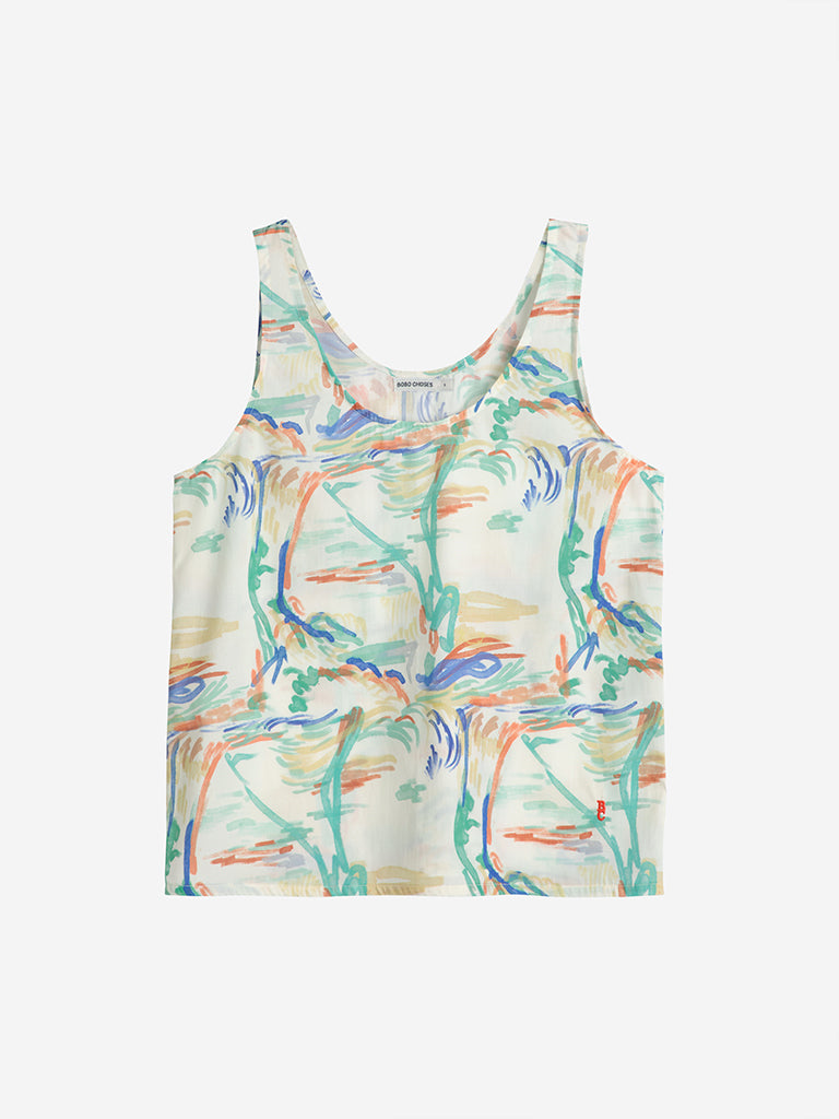 Bobo Choses Landscape Tank Top in Multi