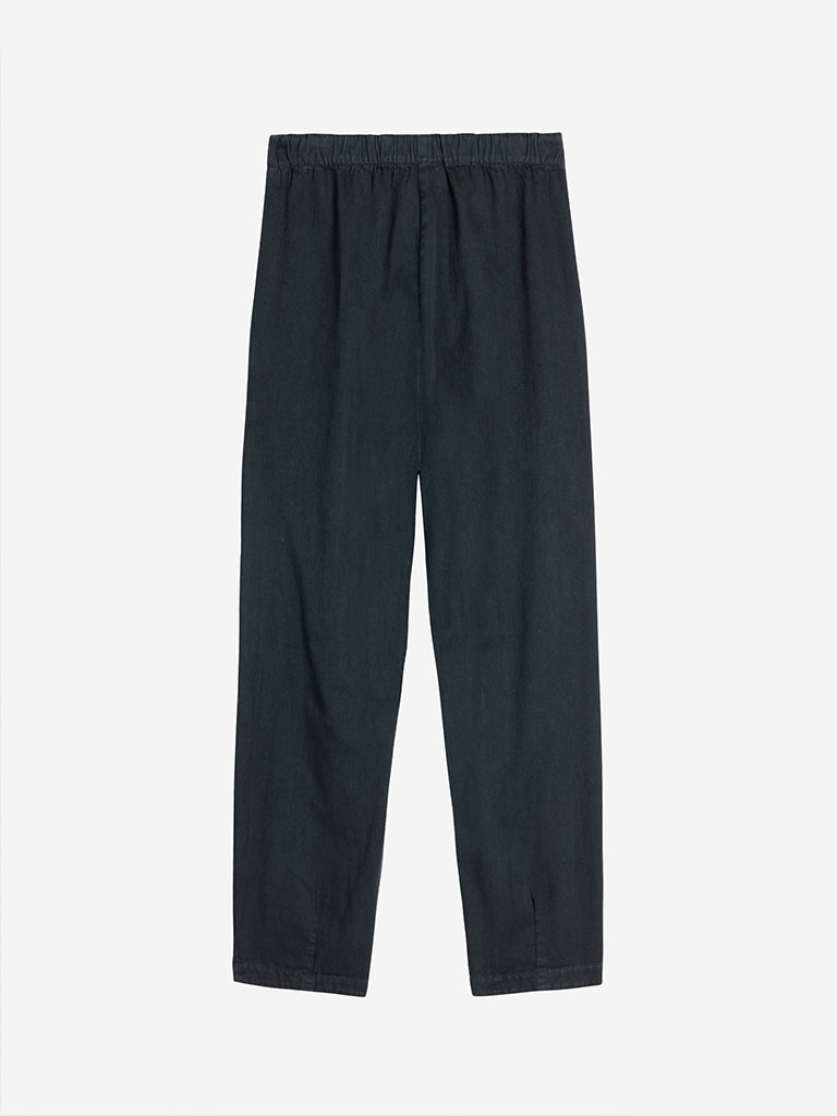 Bobo Choses Pleated Trousers in Charcoal