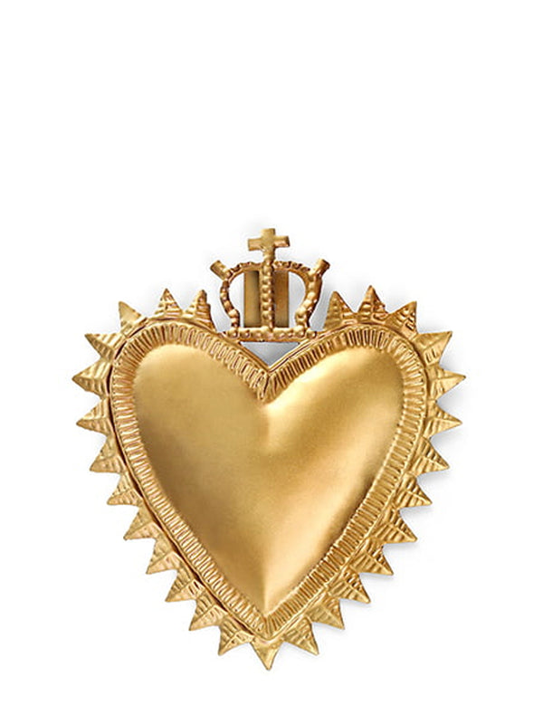 Boncoeurs Grand Royal Heart in Gold