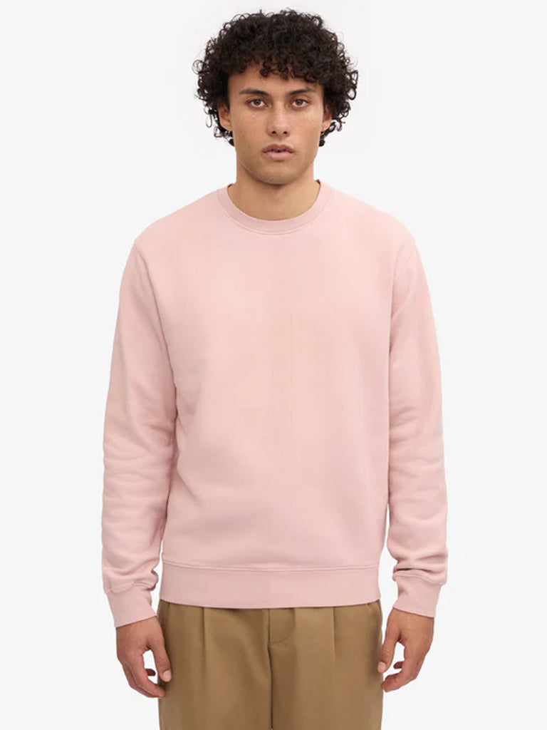 Colorful Standard Classic Organic Sweatshirt in Faded Pink