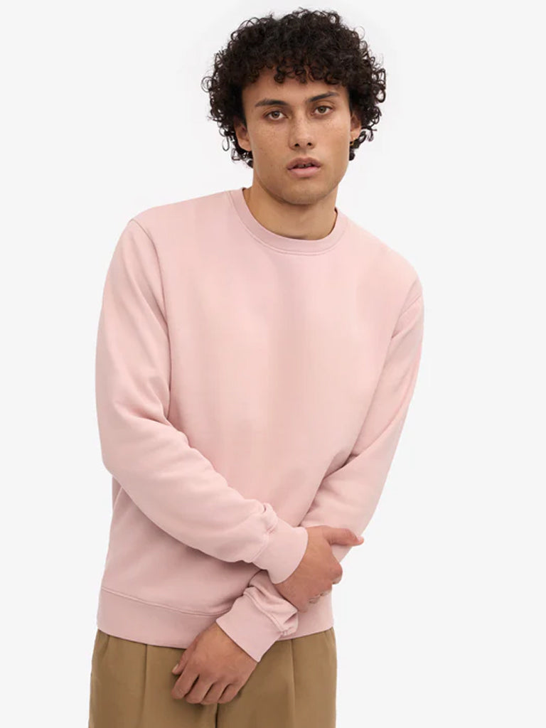 Colorful Standard Classic Organic Sweatshirt in Faded Pink