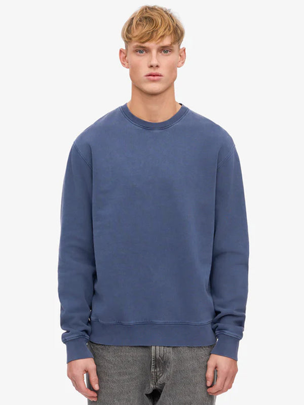 Colorful Standard Classic Organic Sweatshirt in Neptune Blue