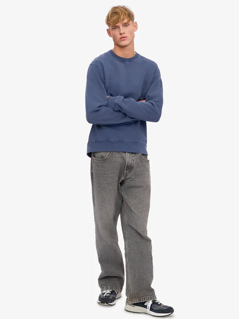 Colorful Standard Classic Organic Sweatshirt in Neptune Blue