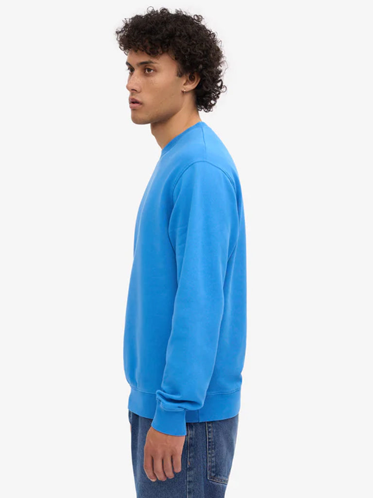 Colorful Standard Classic Organic Sweatshirt in Pacific Blue