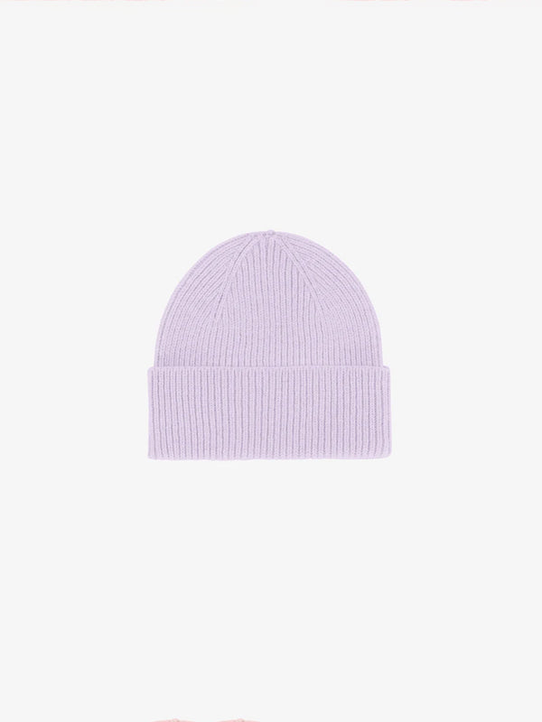 Colorful Standard Merino Wool Beanie in Soft Lavender