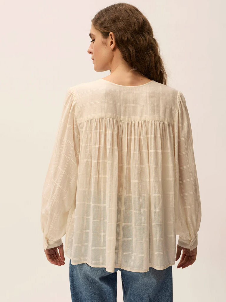 Des Petits Hauts Toledo Blouse in Ecru