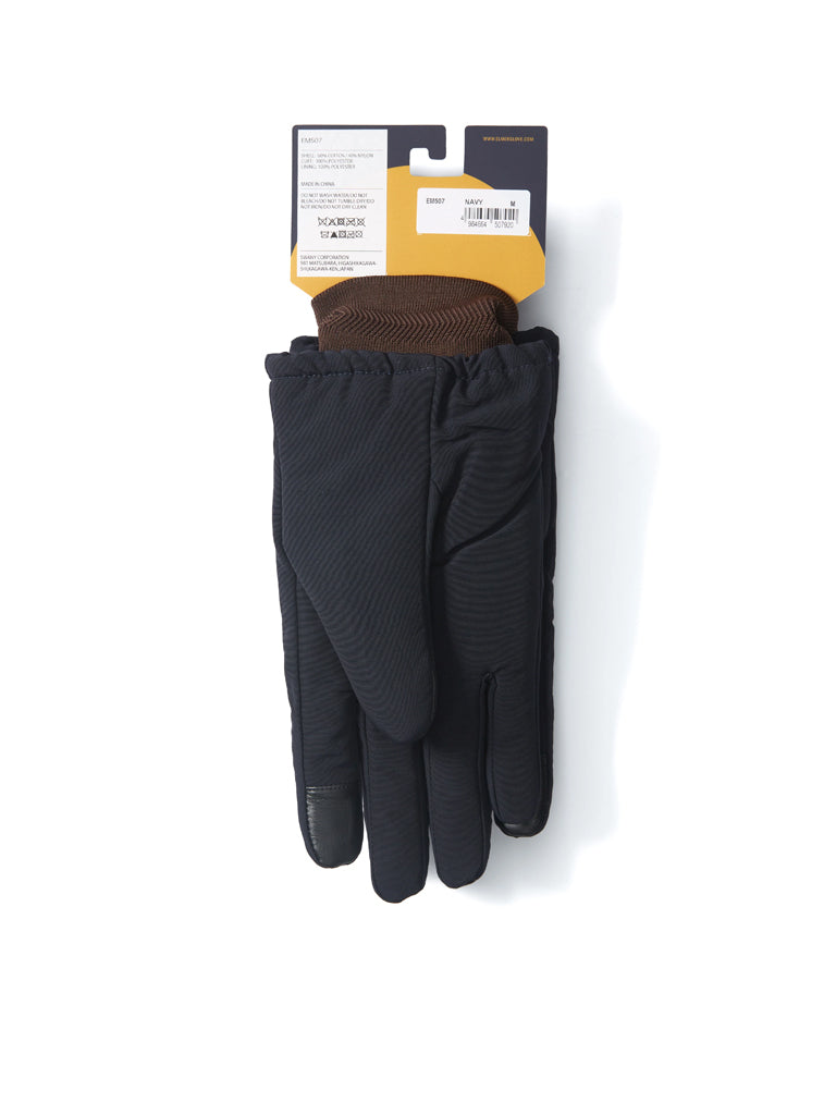 Elmer Joh Knit Cuff Gloves in Navy