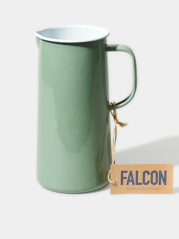 Falcon Enamelware Tarragon Three Pint Jug
