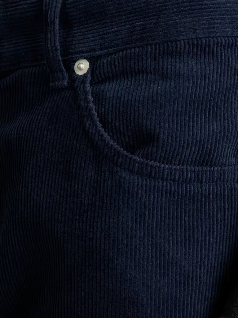 Folk 5 Pocket Jean in Navy Cord