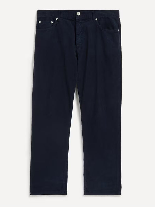 Folk 5 Pocket Jean in Navy Cord