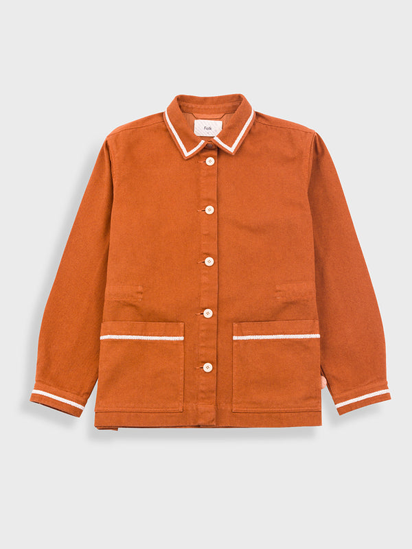Folk Assembly Jacket in Ginger Twill