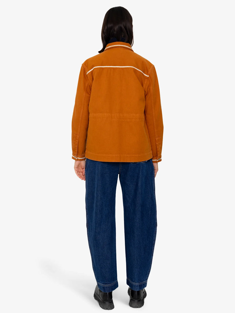 Folk Assembly Jacket in Ginger Twill
