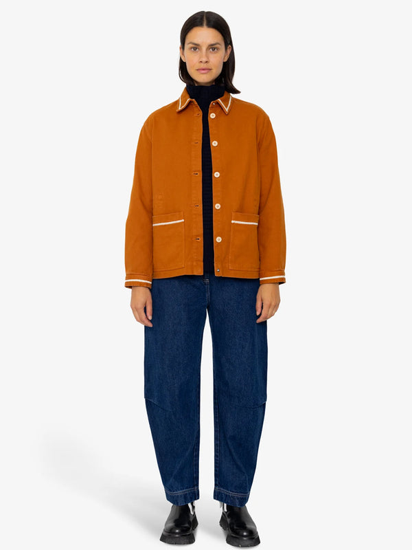 Folk Assembly Jacket in Ginger Twill
