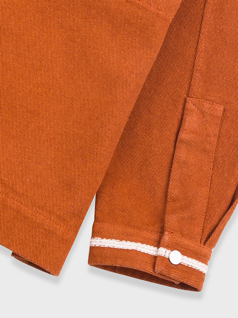 Folk Assembly Jacket in Ginger Twill