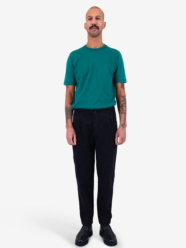 Folk Assembly Pant in Black Cord