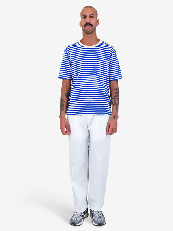 Folk Classic Stripe Tee in Ultra Violet