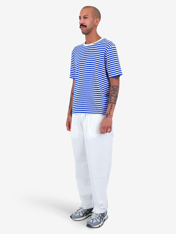 Folk Classic Stripe Tee in Ultra Violet