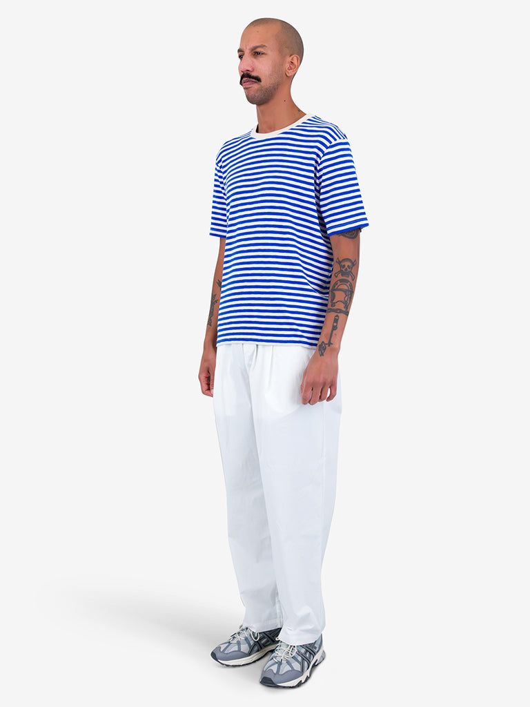 Folk Classic Stripe Tee in Ultra Violet