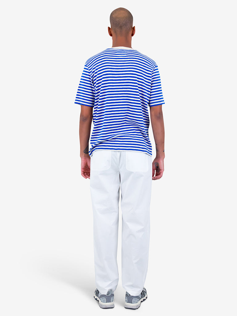 Folk Classic Stripe Tee in Ultra Violet
