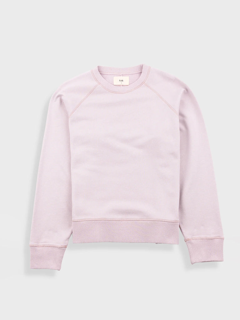 Folk Engineered Raglan Sweat in Sakura