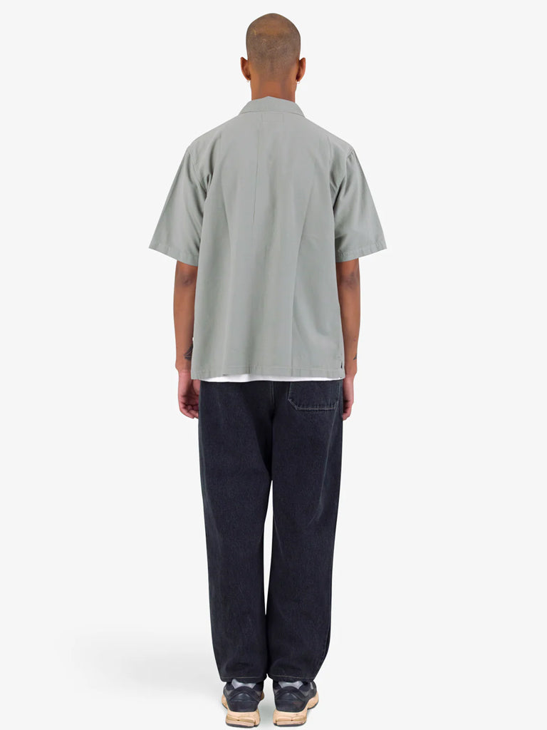 Folk Gabe Shirt in Light Sage