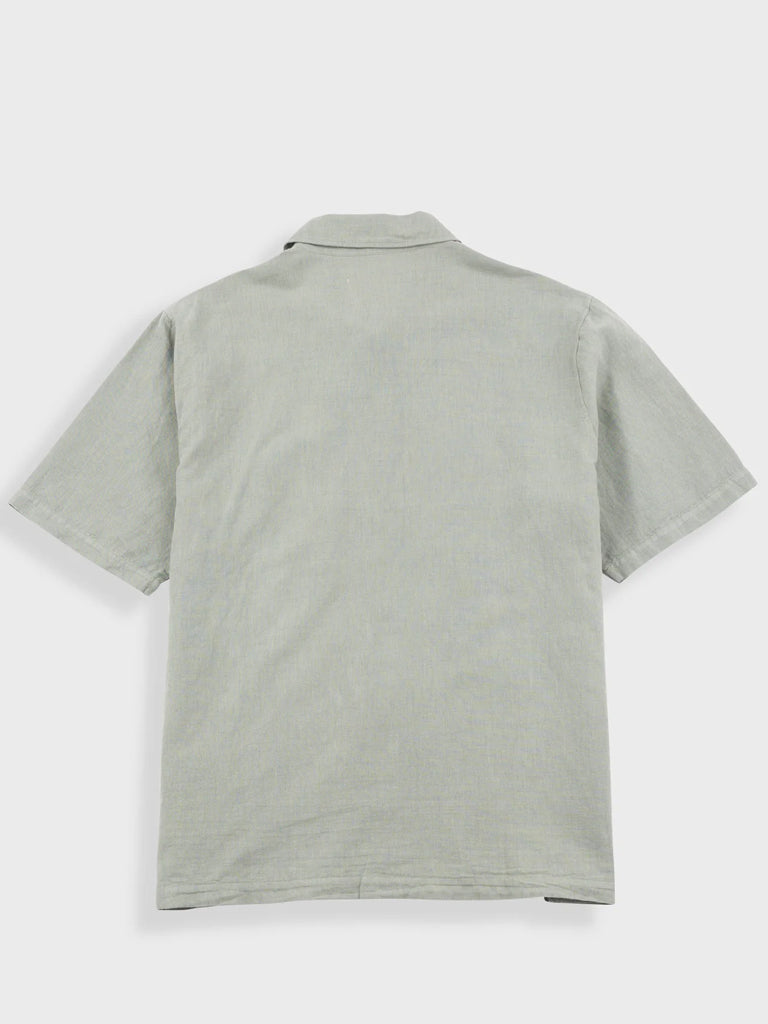 Folk Gabe Shirt in Light Sage