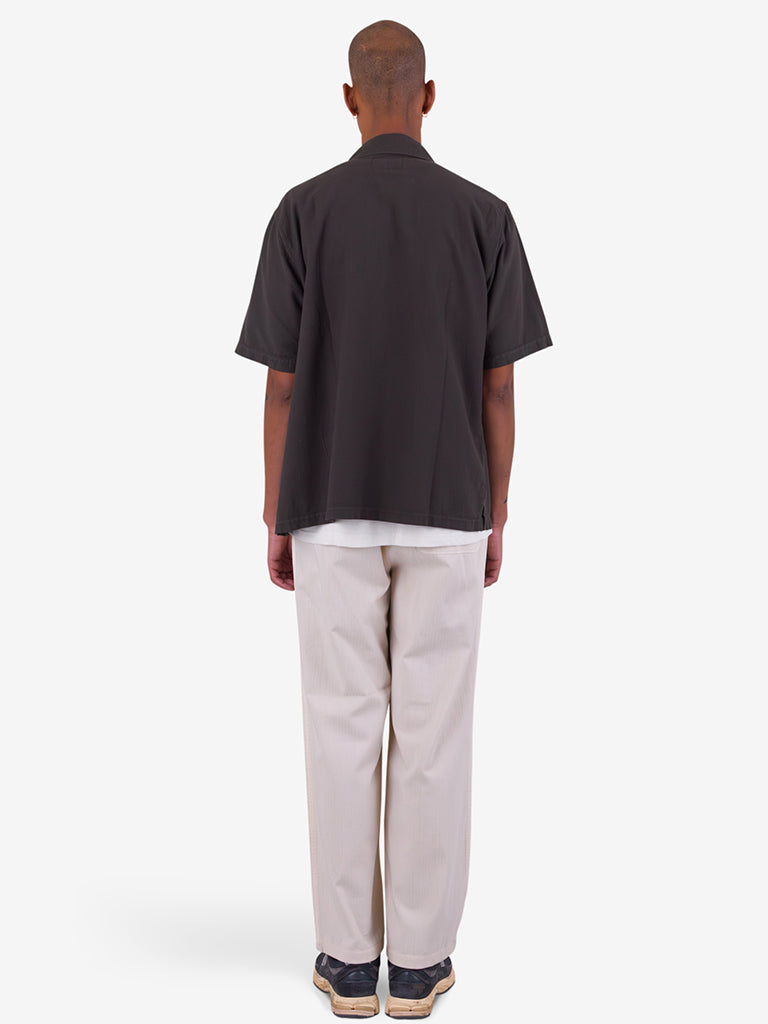 Folk Gabe Shirt in Soft Black