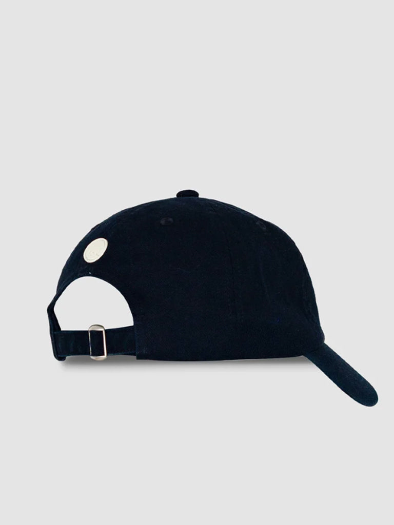 Folk Herringbone Cap in Navy