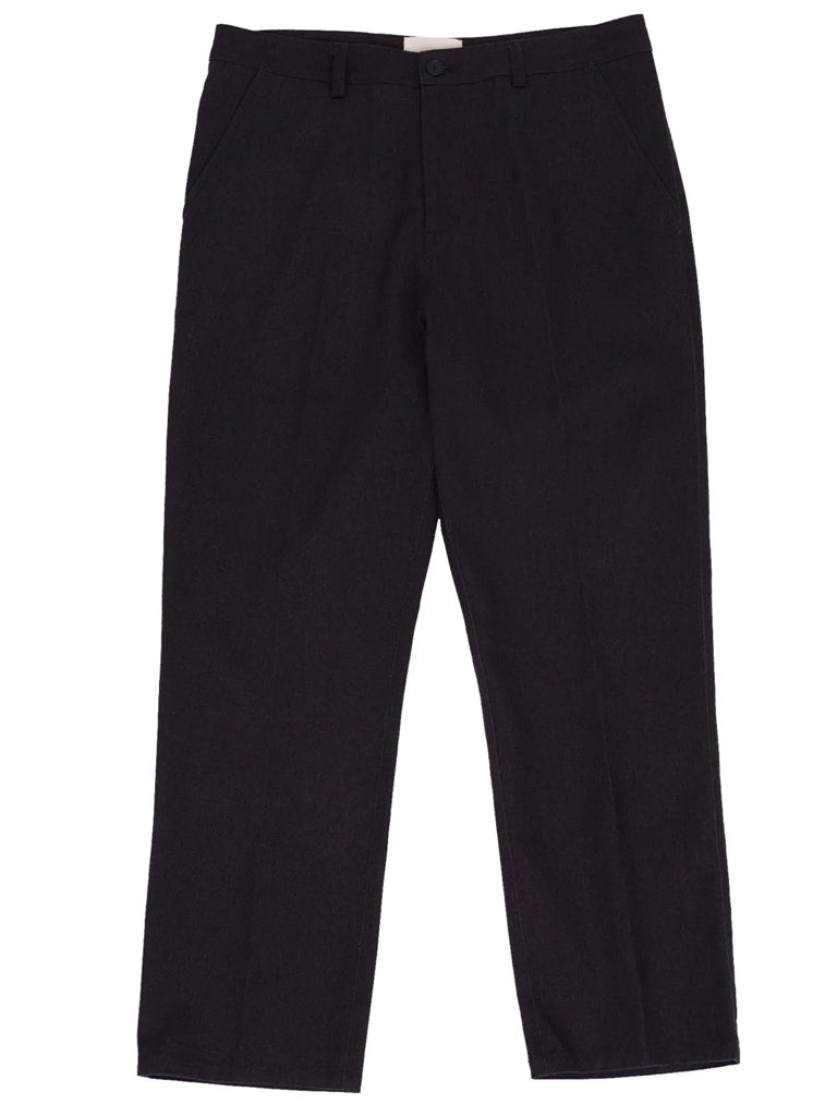 Folk Slim Leg Trouser in Black