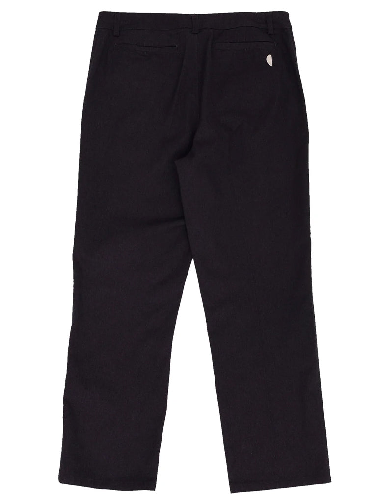 Folk Slim Leg Trouser in Black