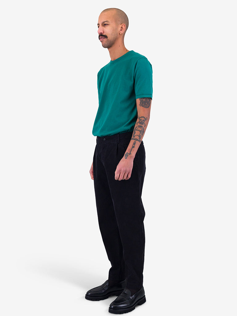 Folk Assembly Pant in Black Cord