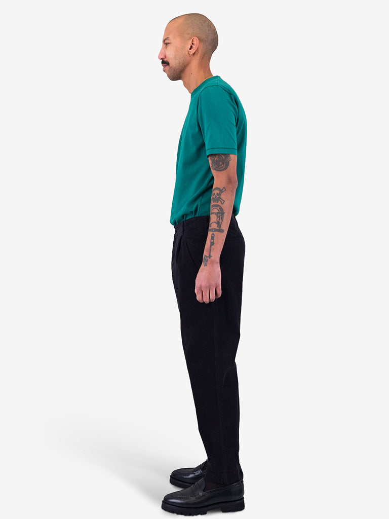 Folk Assembly Pant in Black Cord