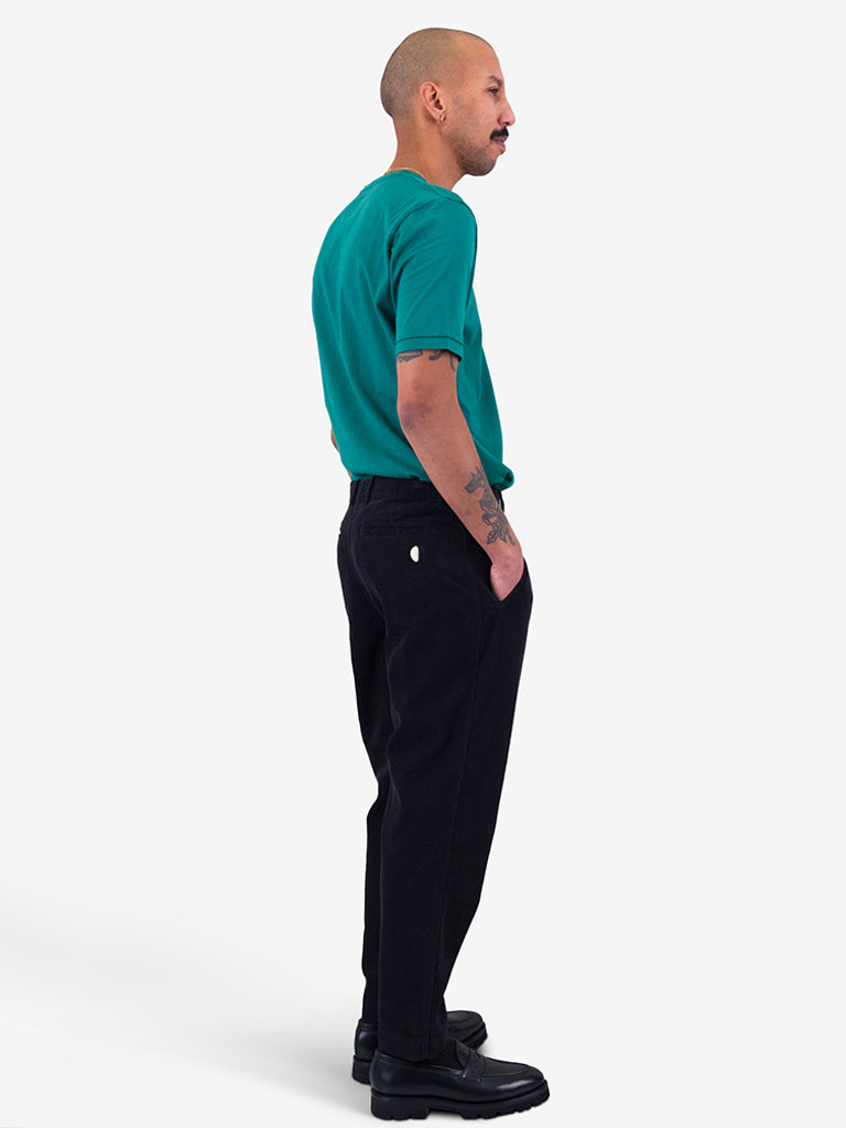 Folk Assembly Pant in Black Cord