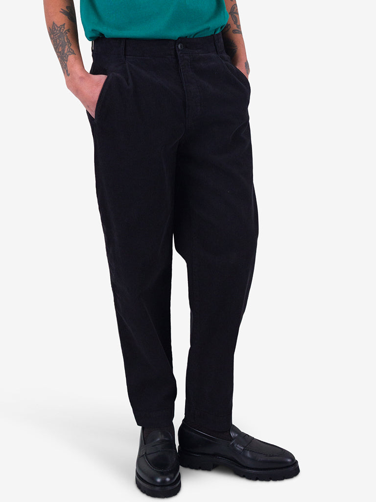 Folk Assembly Pant in Black Cord