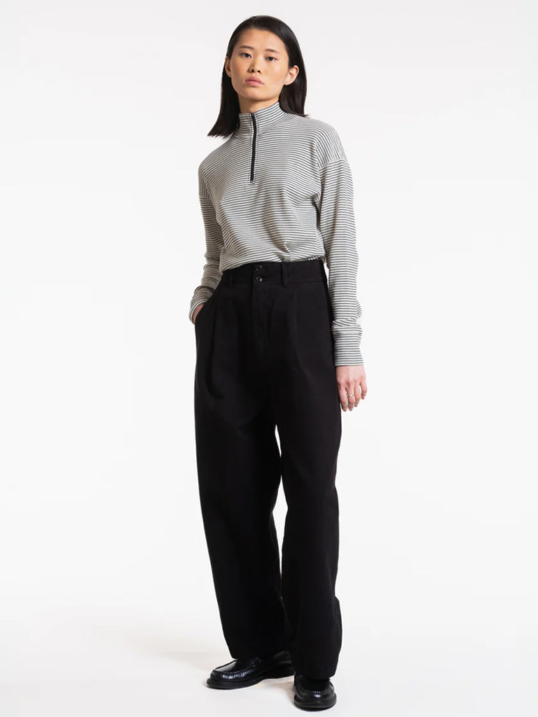 Girls of Dust British Worker Pant in Black