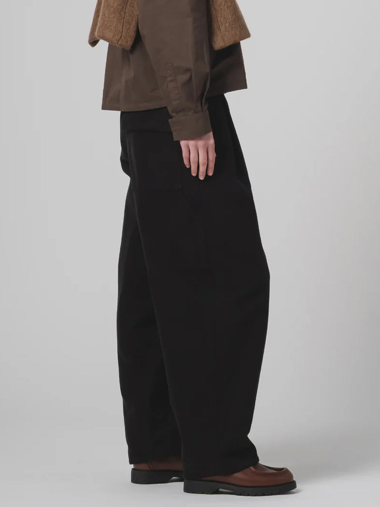 Girls of Dust British Worker Pant in Black