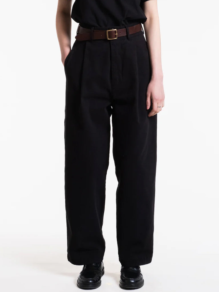 Girls of Dust British Worker Pant in Black