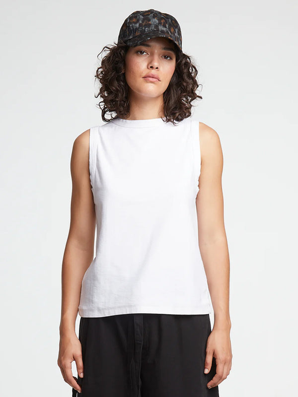 Girls of Dust Johnny Top in White