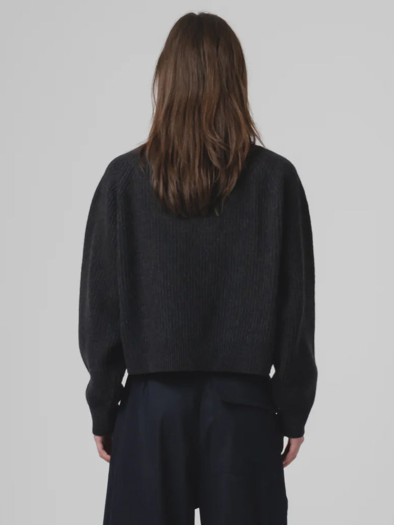 Girls of Dust Puddle Sweater in Asphalt