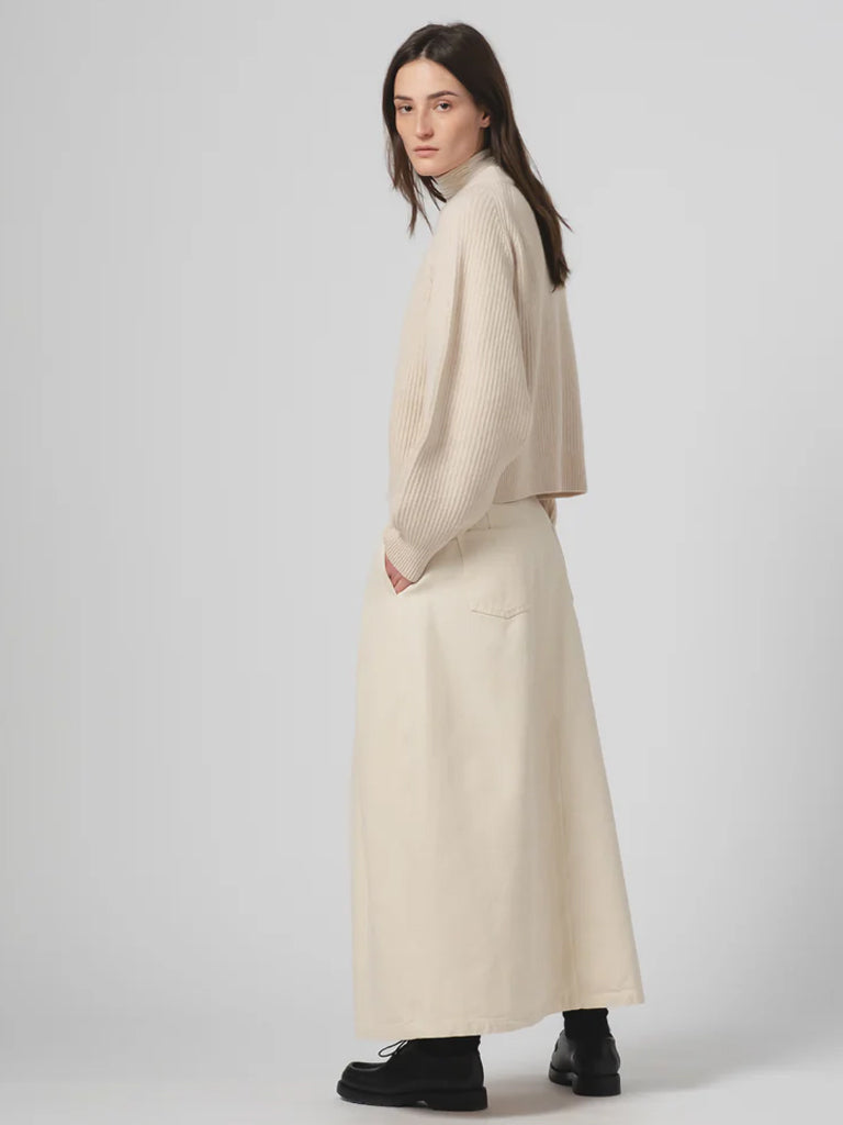 Girls of Dust Puddle Sweater in Wheat