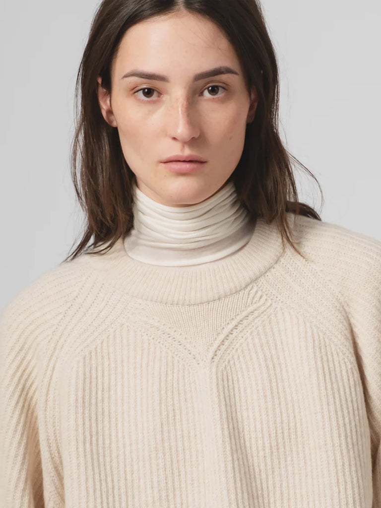 Girls of Dust Puddle Sweater in Wheat
