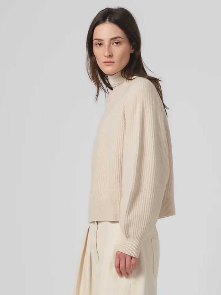 Girls of Dust Puddle Sweater in Wheat