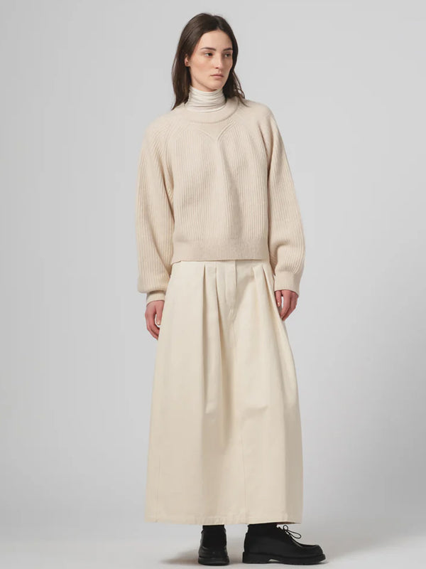 Girls of Dust Puddle Sweater in Wheat