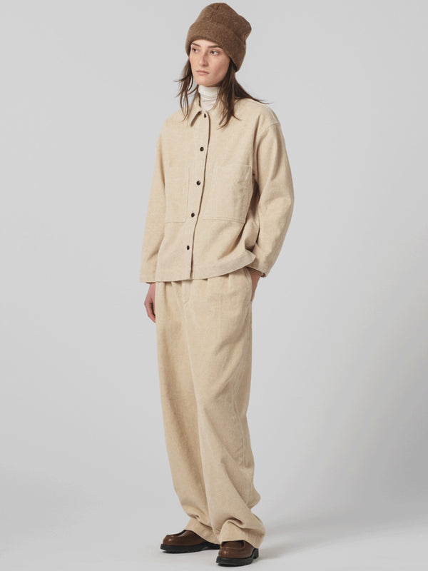 Girls of Dust Picabia Shirt in Wheat Cord