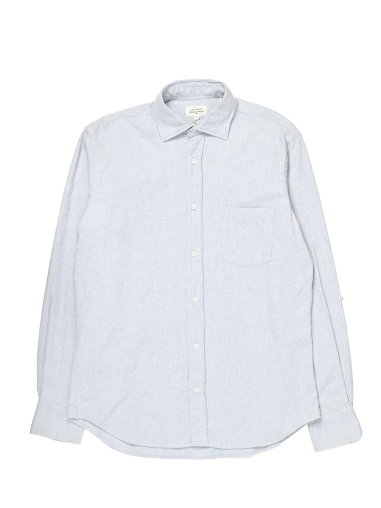 Hartford Paul Flannel Shirt in Sky