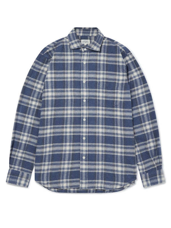 Hartford Paul Ombre Shirt in Denim