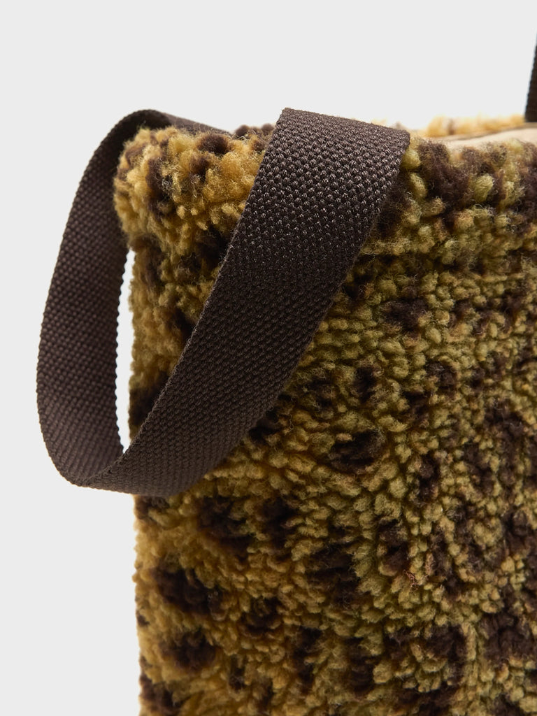 Bellerose Hommie Bag in Leopard Fleece
