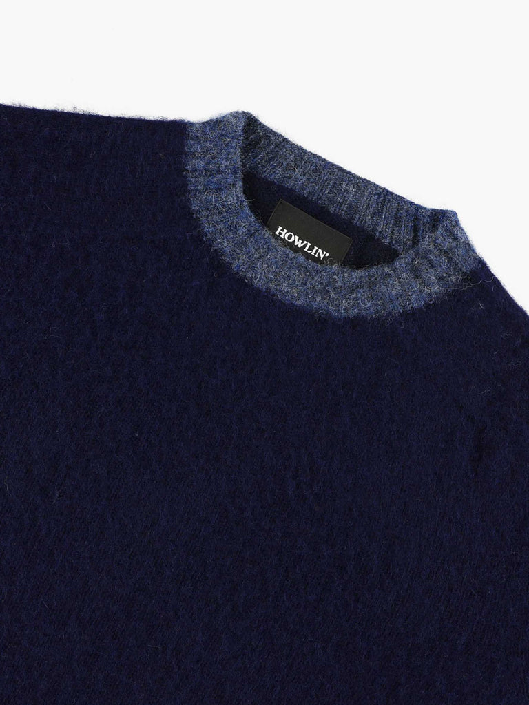 Howlin' CHS24 Captain Harry Sweater in Navy